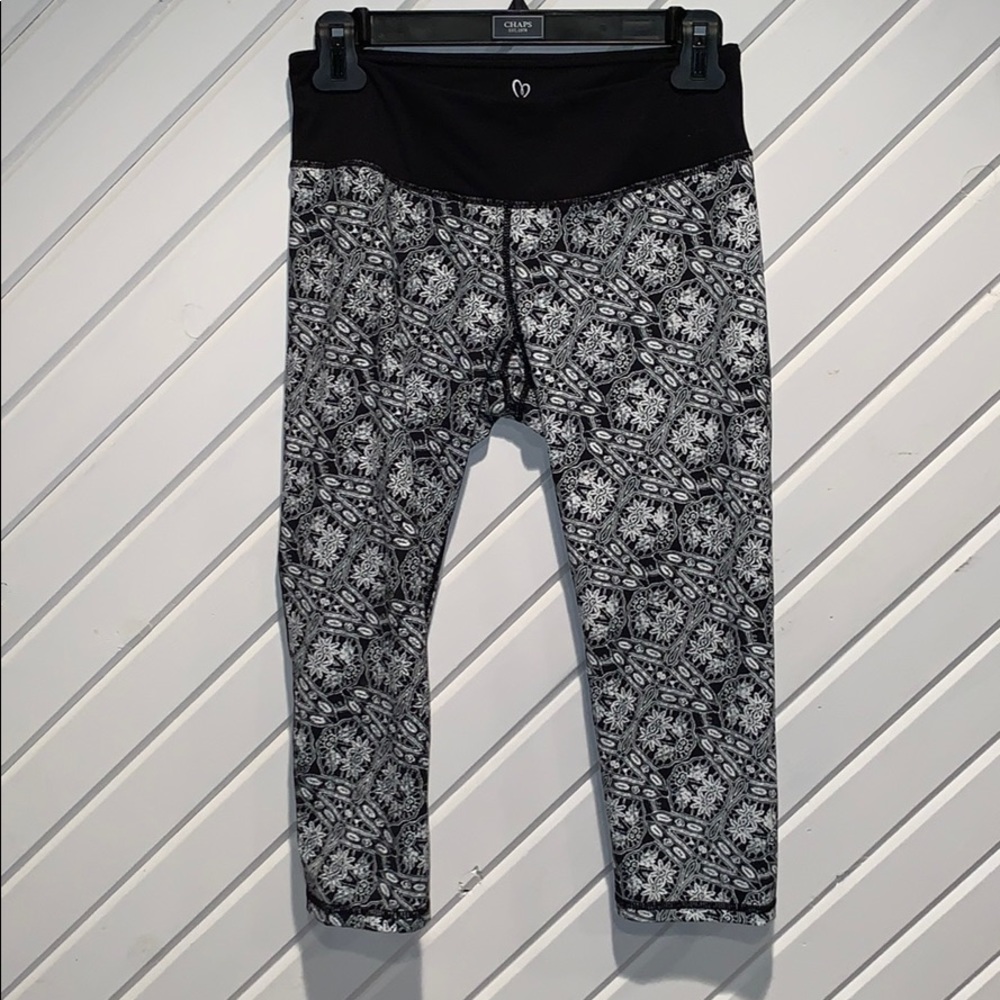 Capris leggings with fun print